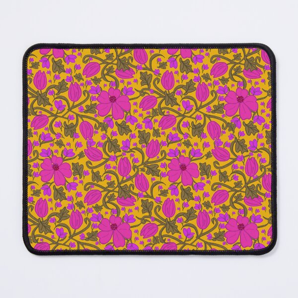 Item preview, Stylin' Tulips in Bright Pink and Honey designed and sold by Lynne Goodman Design.
