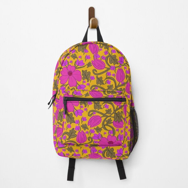 Item preview, Stylin' Tulips in Bright Pink and Honey designed and sold by Lynne Goodman Design.