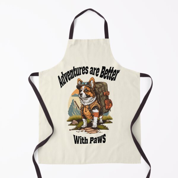 Item preview, Adventures are Better with Paws Funny Dog designed and sold by Sachie's Studio.