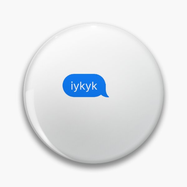 Artikelvorschau, iykyk Textblase entworfen und verkauft von ruoxi23.