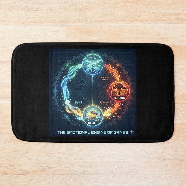 Item preview, The Emotional Engine of Games designed and sold by TSOmac.