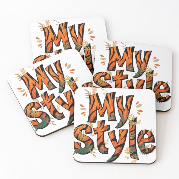 Item preview, My Style Tiger Typography designed and sold by MORELL Design.
