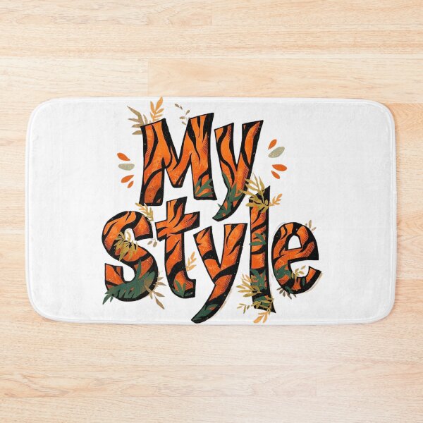Item preview, My Style Tiger Typography designed and sold by MORELL Design.