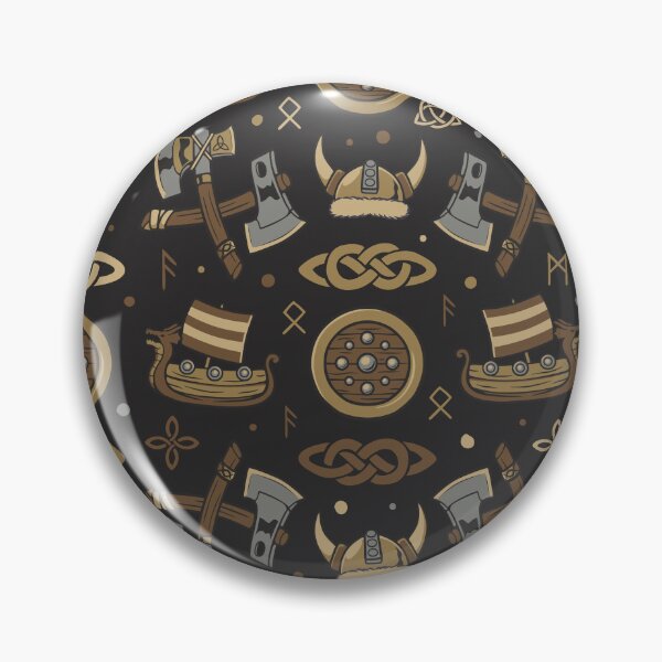 Item preview, Fantasy Vikings Pattern by Tobe Fonseca designed and sold by Tobe Fonseca®.