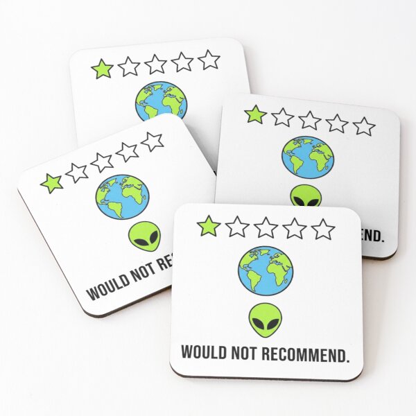 Item preview, Alien Review of Earth – Would Not Recommend designed and sold by NOVALOOMARCH.