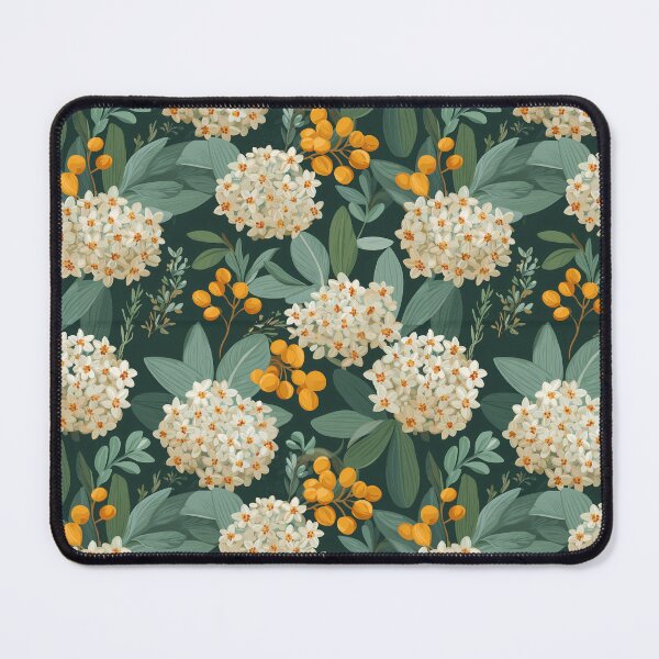 Item preview, Wax Plant Hoya Flowers Seamless Pattern designed and sold by ConcienciaEco.