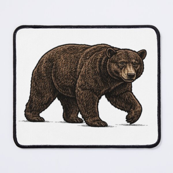 Item preview, Embroidered-Style Bear designed and sold by TJT-GRAPHIX.
