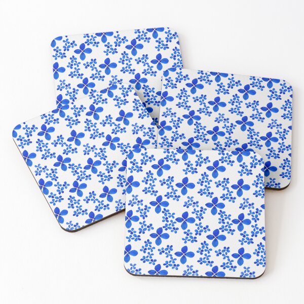 Item preview, Dark Blue Hydrangeas designed and sold by Lynne Goodman Design.