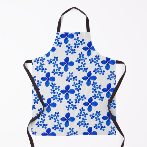Item preview, Dark Blue Hydrangeas designed and sold by Lynne Goodman Design.