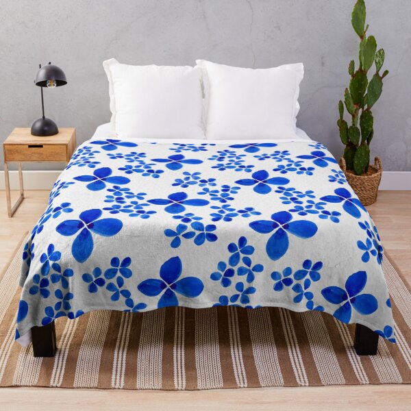 Item preview, Dark Blue Hydrangeas designed and sold by Lynne Goodman Design.