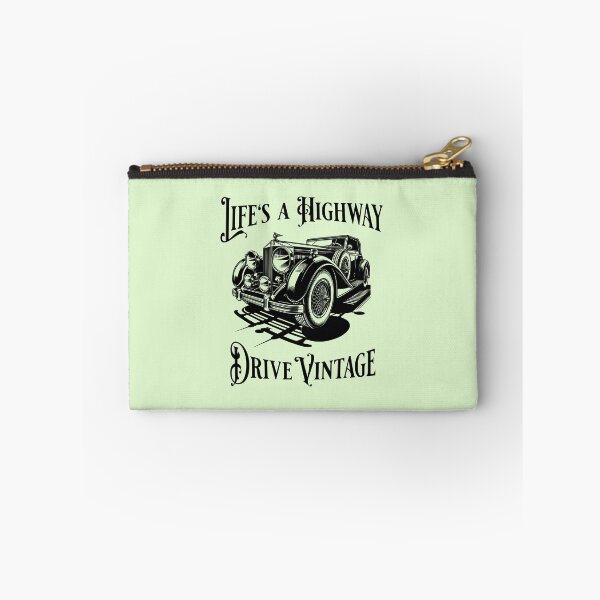 Item preview, Life's a Highway, Drive Vintage Classic Cars designed and sold by Sachie's Studio.