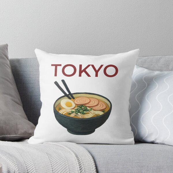 Item preview, Tokyo City Vibes Ramen Bowl Illustration designed and sold by Inkworksbyshery.