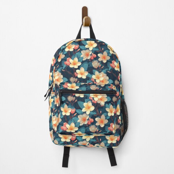 Item preview, Plumeria Frangipani Flowers Tropical Pattern designed and sold by ConcienciaEco.