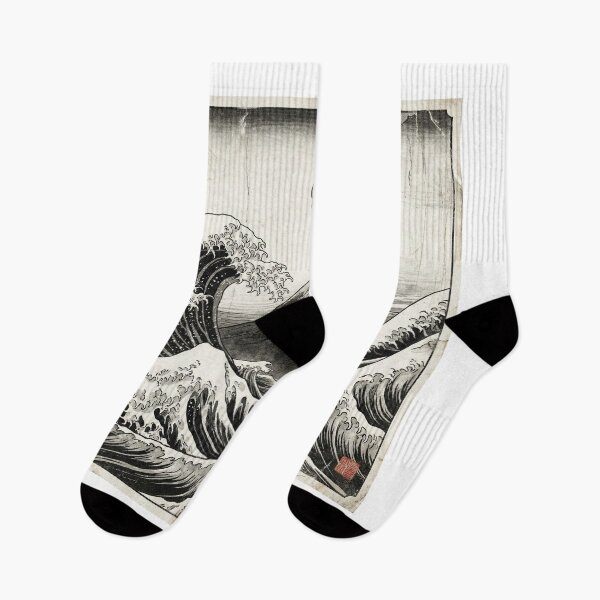 Item preview, Vintage Japanese: Great Wave, Volcano, and Red Sun designed and sold by Simple Graphics.