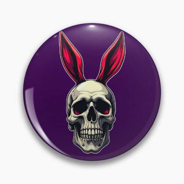 Artikelvorschau, Skull Bunny – Dark Easter Art entworfen und verkauft von Topoartispp.