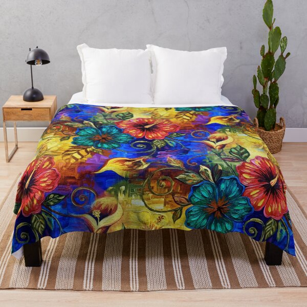 Item preview, Paraíso floral vibrante designed and sold by Natalie Holland.