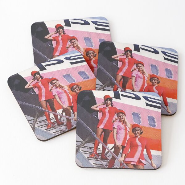 Item preview, 1970s PSA airline stewardess designed and sold by PIXEL POP DESIGNS - Beyond the Norm!.