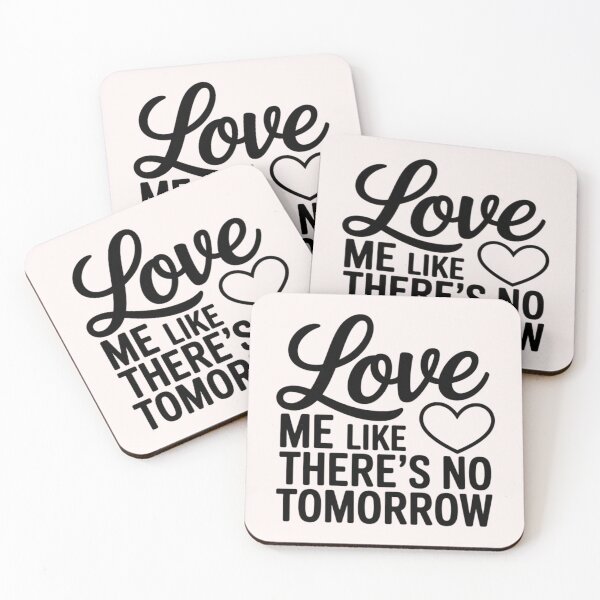Item preview, Retro Literary Romance Love Me Like There Is No Tomorrow Art designed and sold by Nordic Echo.