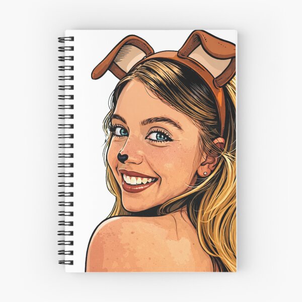 Item preview, Sydney Sweeney as a rabbit (fan art) designed and sold by PopCultureAndStuff.