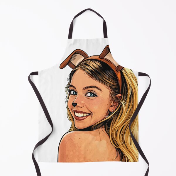 Item preview, Sydney Sweeney as a rabbit (fan art) designed and sold by PopCultureAndStuff.