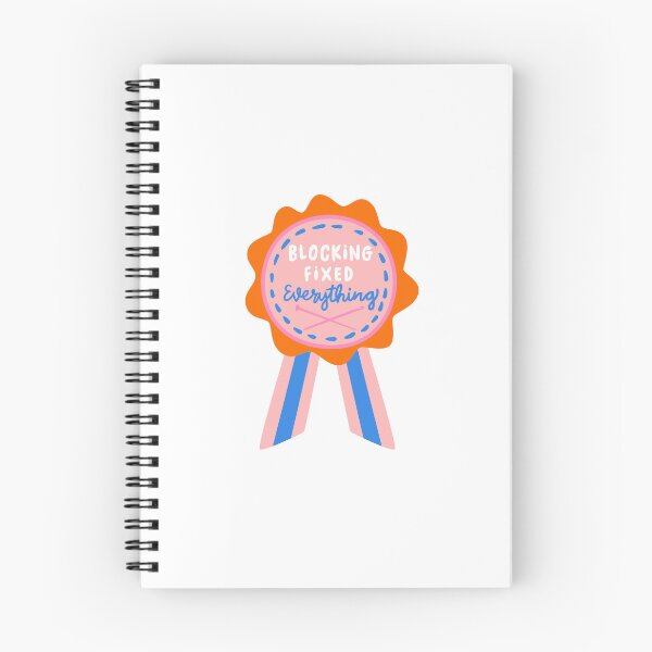 Item preview, Blocking fixed Everything – Knitter Achievement Badge designed and sold by OHBOY! Handmade.