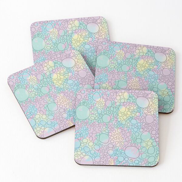 Item preview, Bubble Sea Pastel in pink, blue and yellow designed and sold by Lynne Goodman Design.