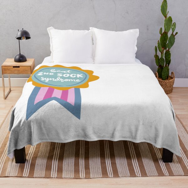 Item preview, Beat 2nd sock syndrome – Knitter Achievement Badge designed and sold by OHBOY! Handmade.