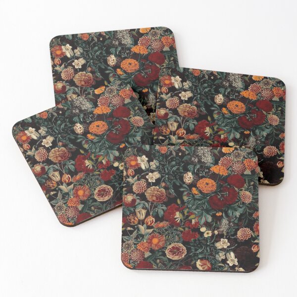 Item preview, Dark Vintage Floral Pattern designed and sold by ZEYCAT.