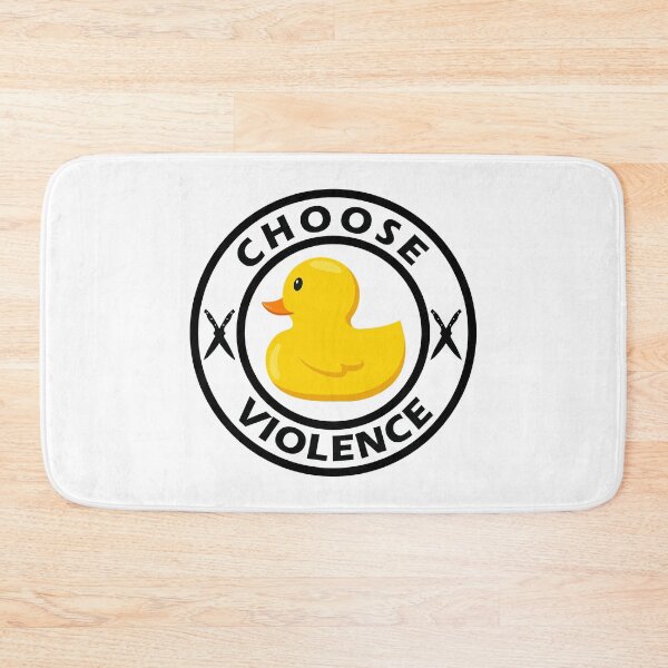 Item preview, Choose Violence Rubber Ducky designed and sold by the-craft-shop.