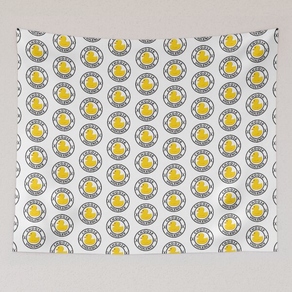 Item preview, Choose Violence Rubber Ducky designed and sold by the-craft-shop.