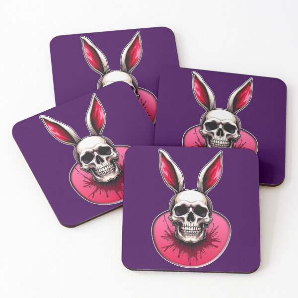 Item preview, Gothic Easter Bunny – Skull Art designed and sold by Topoartispp.