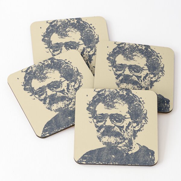 Item preview, Psychedelic Terence McKenna Portrait – Consciousness Thinker Trippy Art Illustration designed and sold by Mystikos Art.