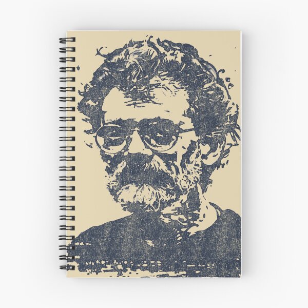 Item preview, Psychedelic Terence McKenna Portrait – Consciousness Thinker Trippy Art Illustration designed and sold by Mystikos Art.
