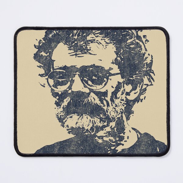 Item preview, Psychedelic Terence McKenna Portrait – Consciousness Thinker Trippy Art Illustration designed and sold by Mystikos Art.