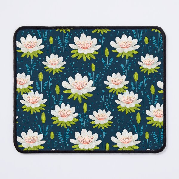 Item preview, Dragon Fruit Flower Seamless Pattern designed and sold by ConcienciaEco.