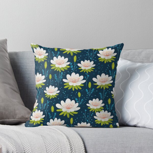 Item preview, Dragon Fruit Flower Seamless Pattern designed and sold by ConcienciaEco.