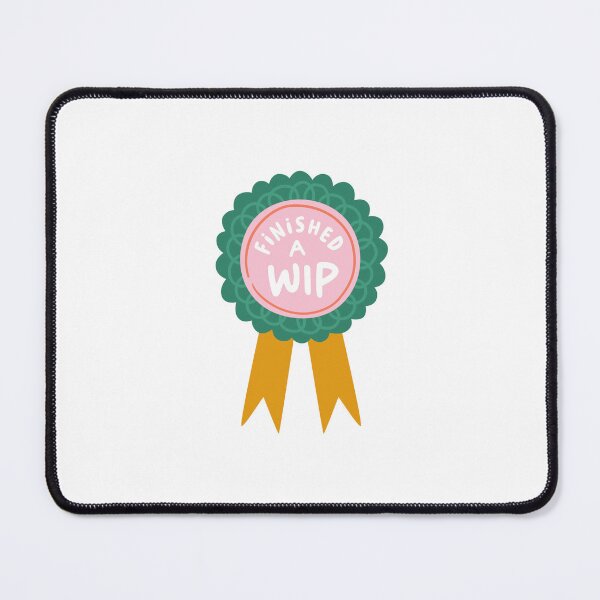 Item preview, Finished a WIP – Knitter Achievement Badge designed and sold by OHBOY! Handmade.