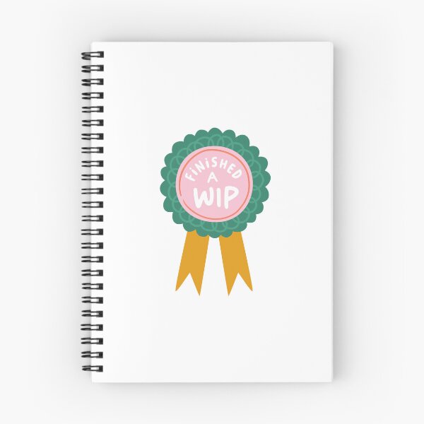 Item preview, Finished a WIP – Knitter Achievement Badge designed and sold by OHBOY! Handmade.