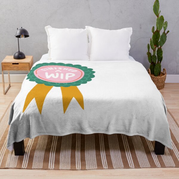 Item preview, Finished a WIP – Knitter Achievement Badge designed and sold by OHBOY! Handmade.