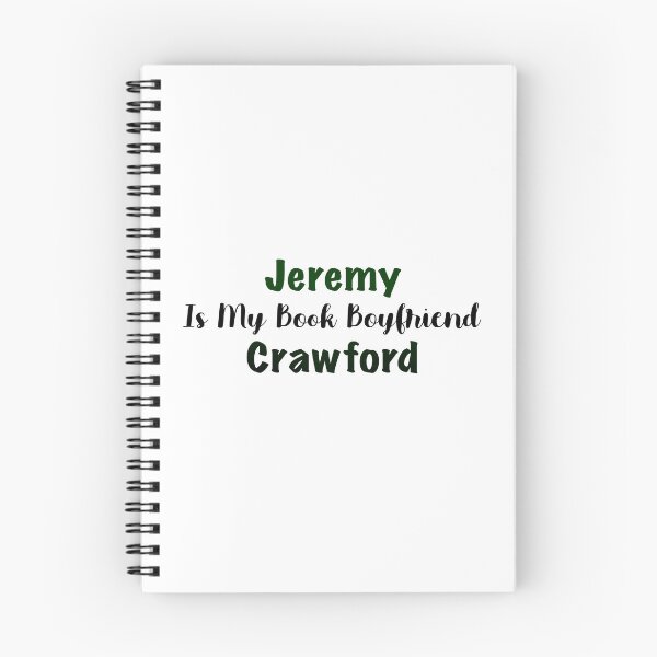Item preview, Jeremy Crawford Book Boyfriend designed and sold by ouatisworld.
