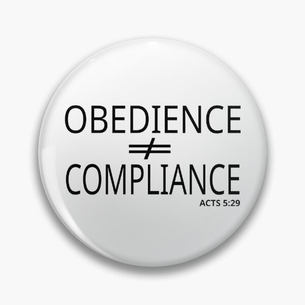 Item preview, Obedience Doesn't Equal Compliance designed and sold by BackgroundPixel.