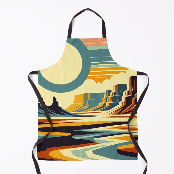 Item preview, Geometric Desert Canyon Sunrise designed and sold by InkSmithery.