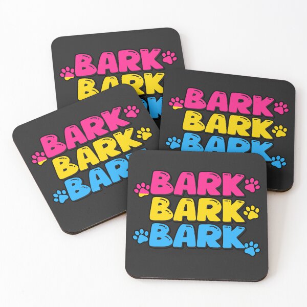 Item preview, Bark bark bark - pan flag designed and sold by Lyxy.