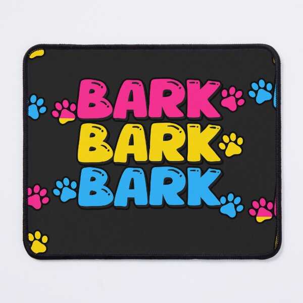 Item preview, Bark bark bark - pan flag designed and sold by Lyxy.