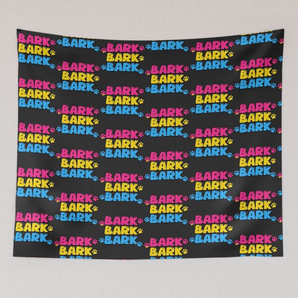 Item preview, Bark bark bark - pan flag designed and sold by Lyxy.