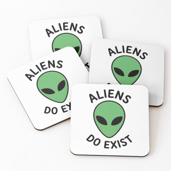 Item preview, Aliens Do Exist – Minimal Alien Design designed and sold by NOVALOOMARCH.