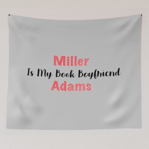 Item preview, Miller Adams Book Boyfriend designed and sold by ouatisworld.