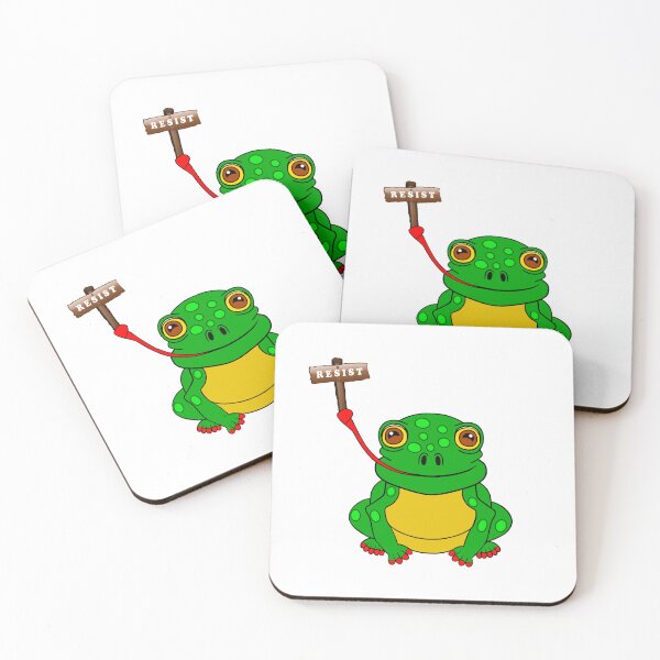 Item preview, Resist Frog designed and sold by Sartoris Art.