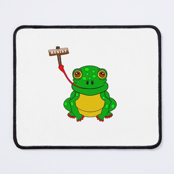 Artikelvorschau, Widerstehe dem Frosch entworfen und verkauft von Sartoris Art.