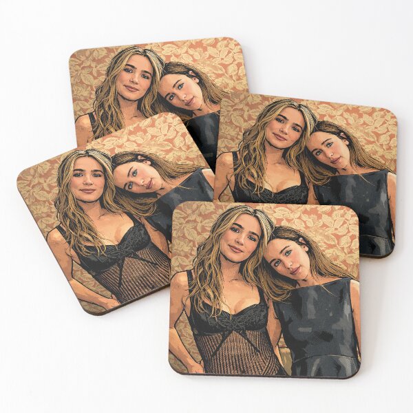 Item preview, Emilia Clarke and Haley Lu Richardson in Ponies (fan art) designed and sold by PopCultureAndStuff.